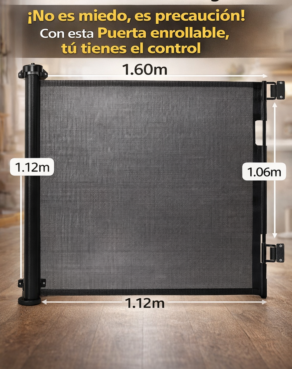 Puerta Enrollable de Seguridad Retráctil